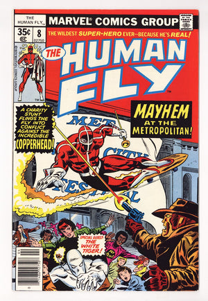 The Human Fly Vol 1 8  Mid Grade   (1978)