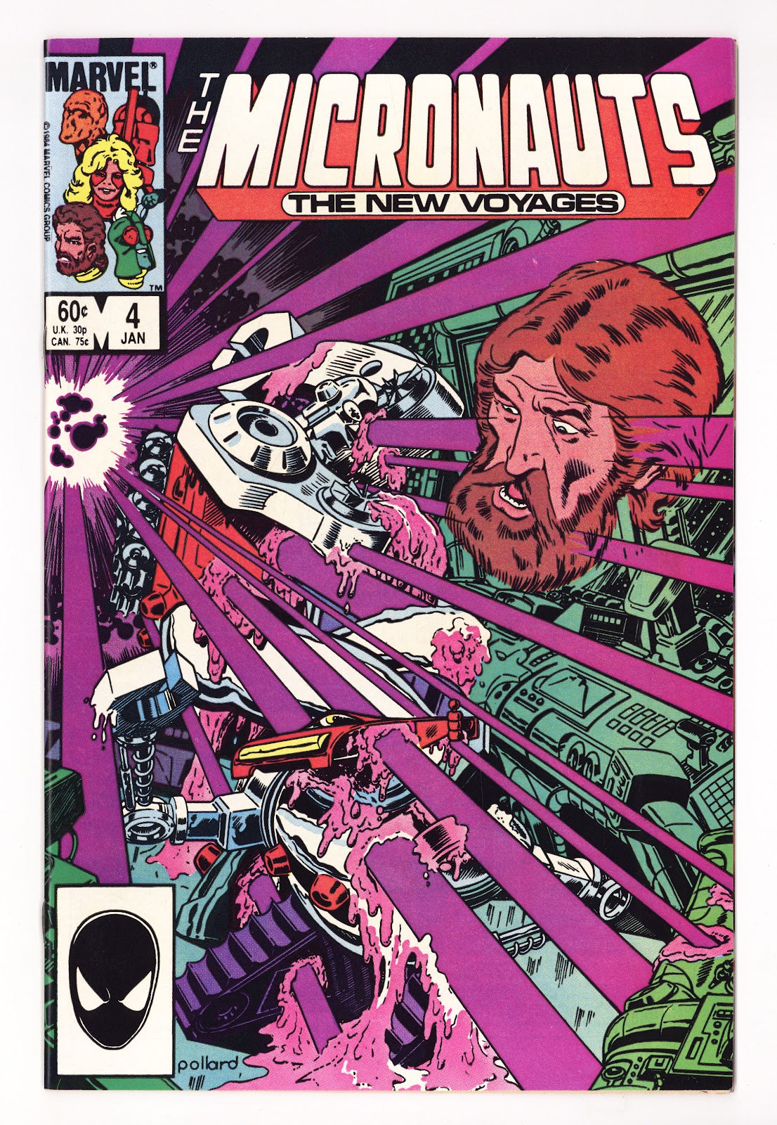 Micronauts   4  High Grade   (1985)   Direct  