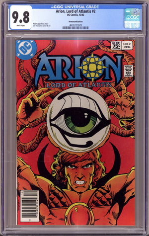 Arion, Lord of Atlantis Vol 1 2 CGC 9.8 (NM/M)   (1982)   Canadian Price Variant