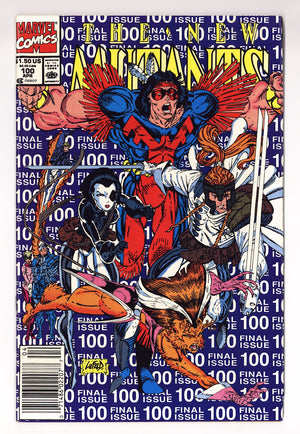 The New Mutants Vol 1 100  Mid Grade   (1991)   Newsstand