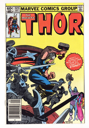 Thor Vol 1 323  High Grade   (1982)   Newsstand