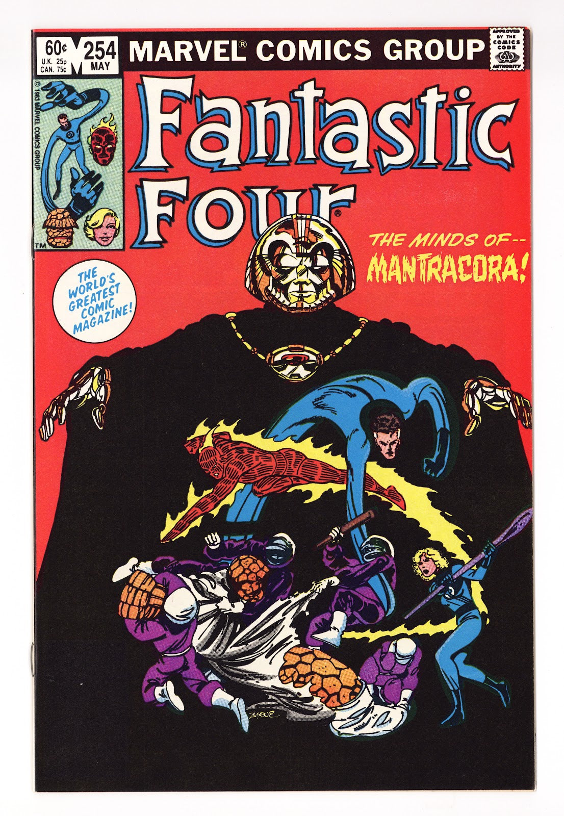 Fantastic Four Vol 1 254 High Grade (1983) 