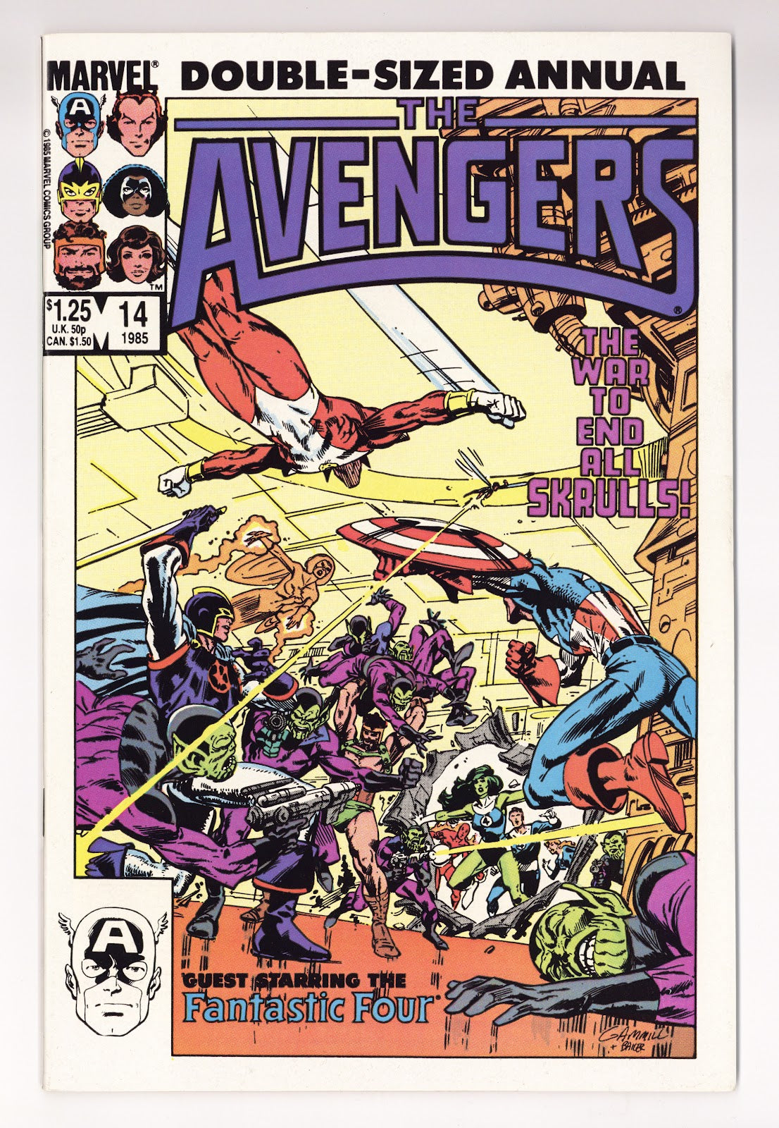 The Avengers Annual Vol 1 14 High Grade (1985) 