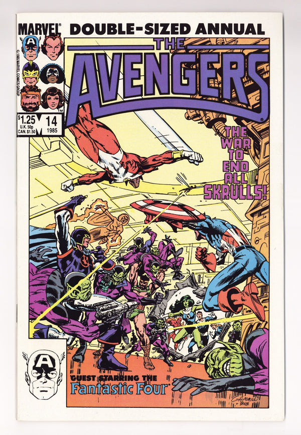 The Avengers Annual Vol 1 14 High Grade (1985)