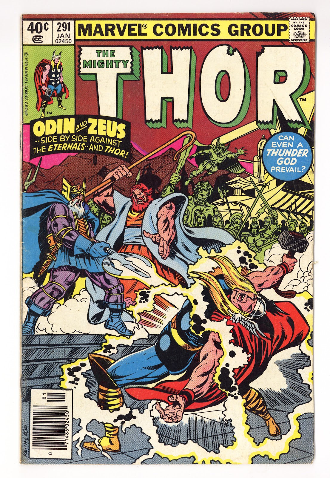 Thor Vol 1 291  Low Grade   ()   Newsstand