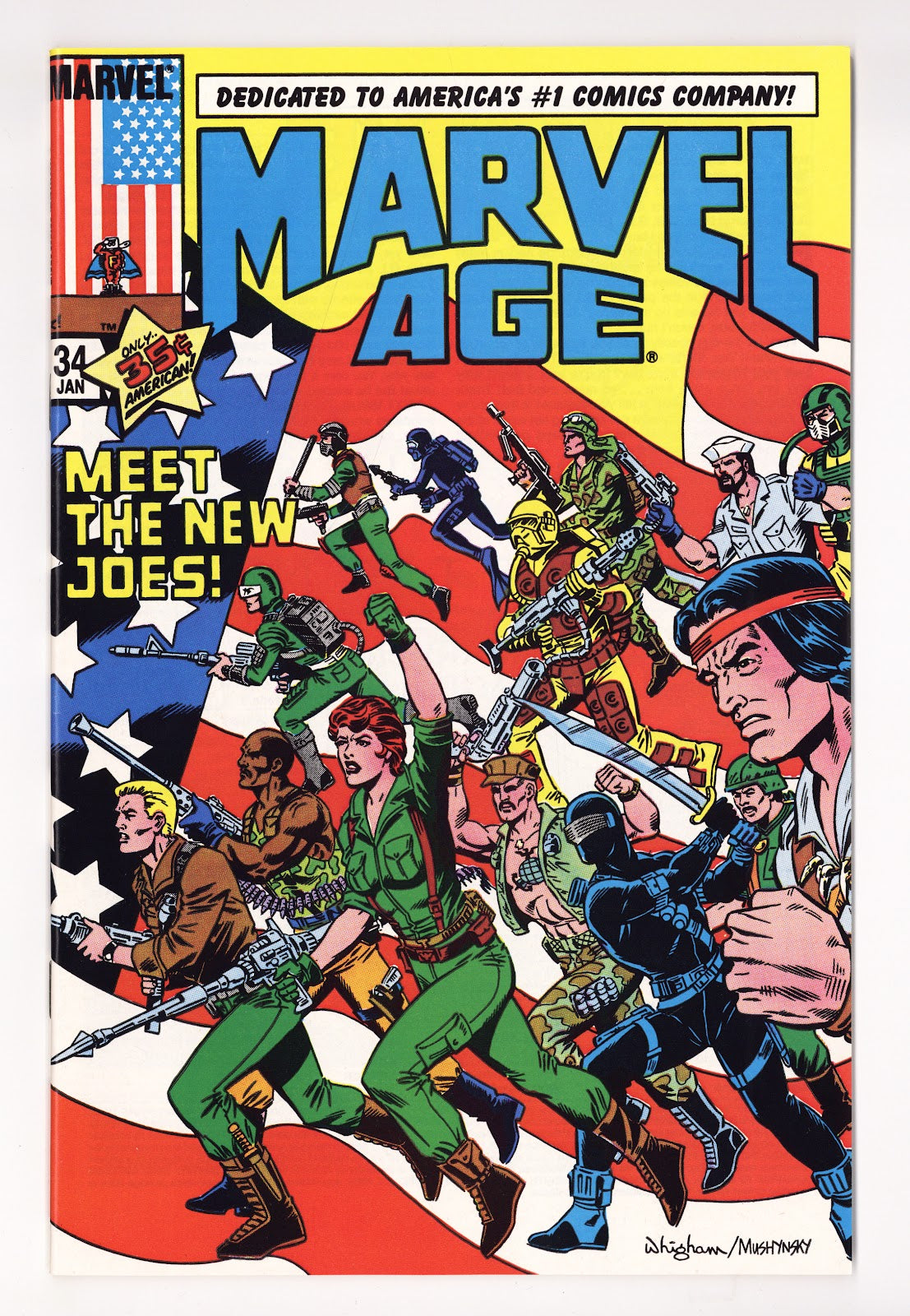 Marvel Age 34 High Grade (1986) 