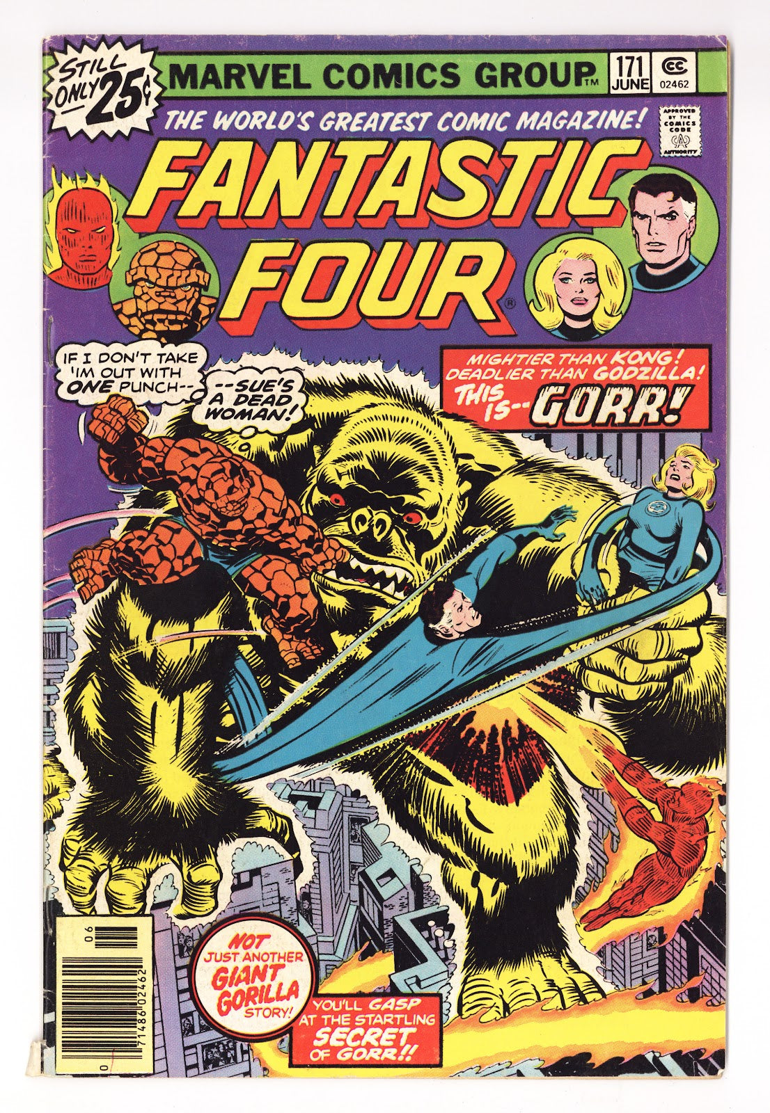 Fantastic Four Vol 1 171 Very Low Grade (1976) 