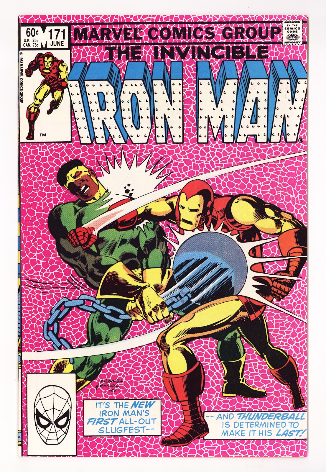 Iron Man Vol 1 171 High Grade (1983) 