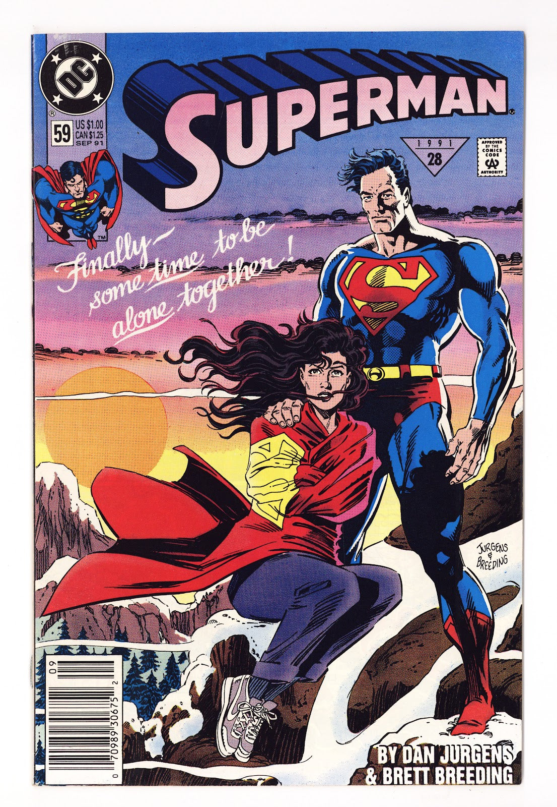 Superman Vol 2 59  High Grade   (1991)   Newsstand  
