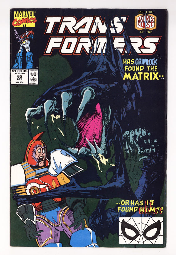 The Transformers Vol 1 65  FN (6.0)   (1990)
