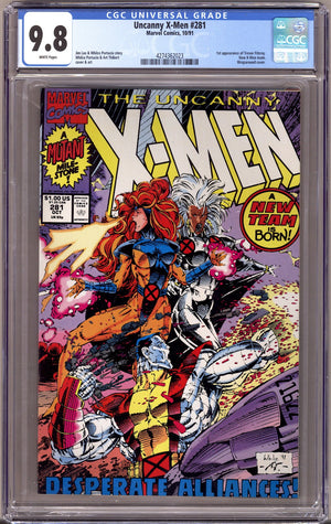 The Uncanny X-Men Vol 1 281 CGC 9.8 (NM/M)   (1991)