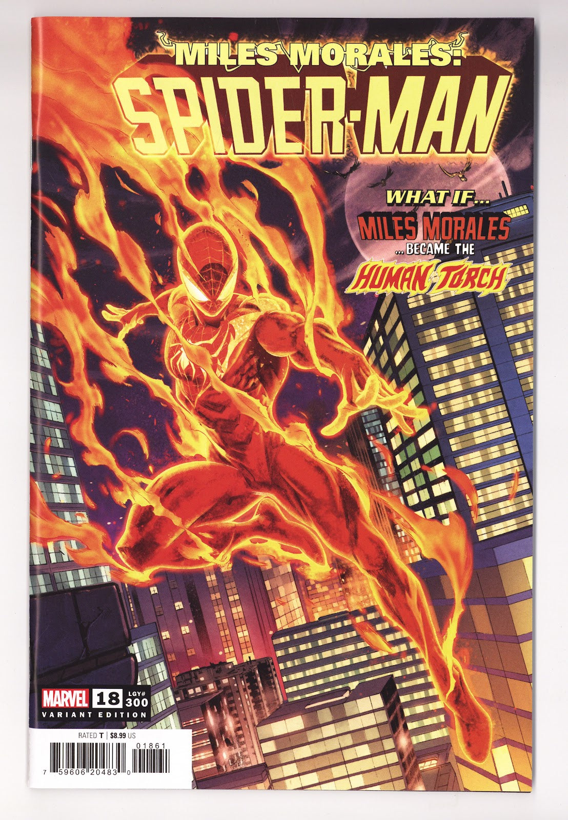 Miles Morales: Spider-Man Vol 2 18 (300)  High Grade   (2024) Coello  What If...?  Variant  