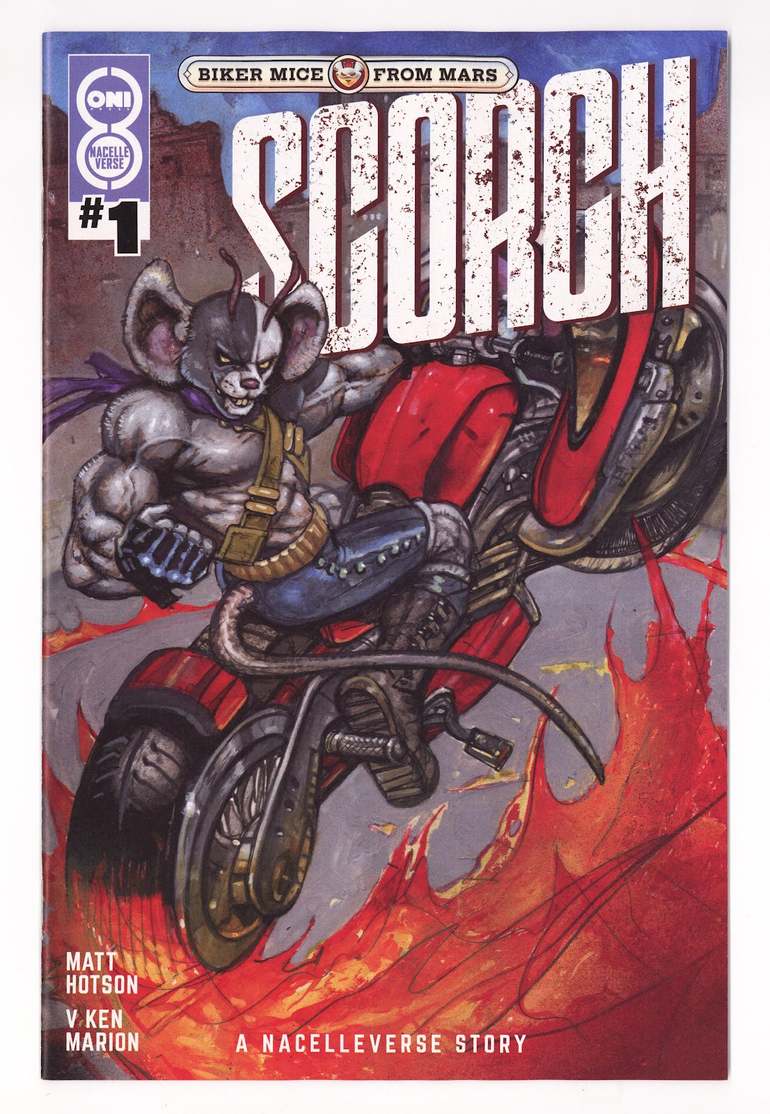 Biker Mice From Mars Scorch  1 Bisley  Incentive NM- (9.2) NM- (9.2) (2026)