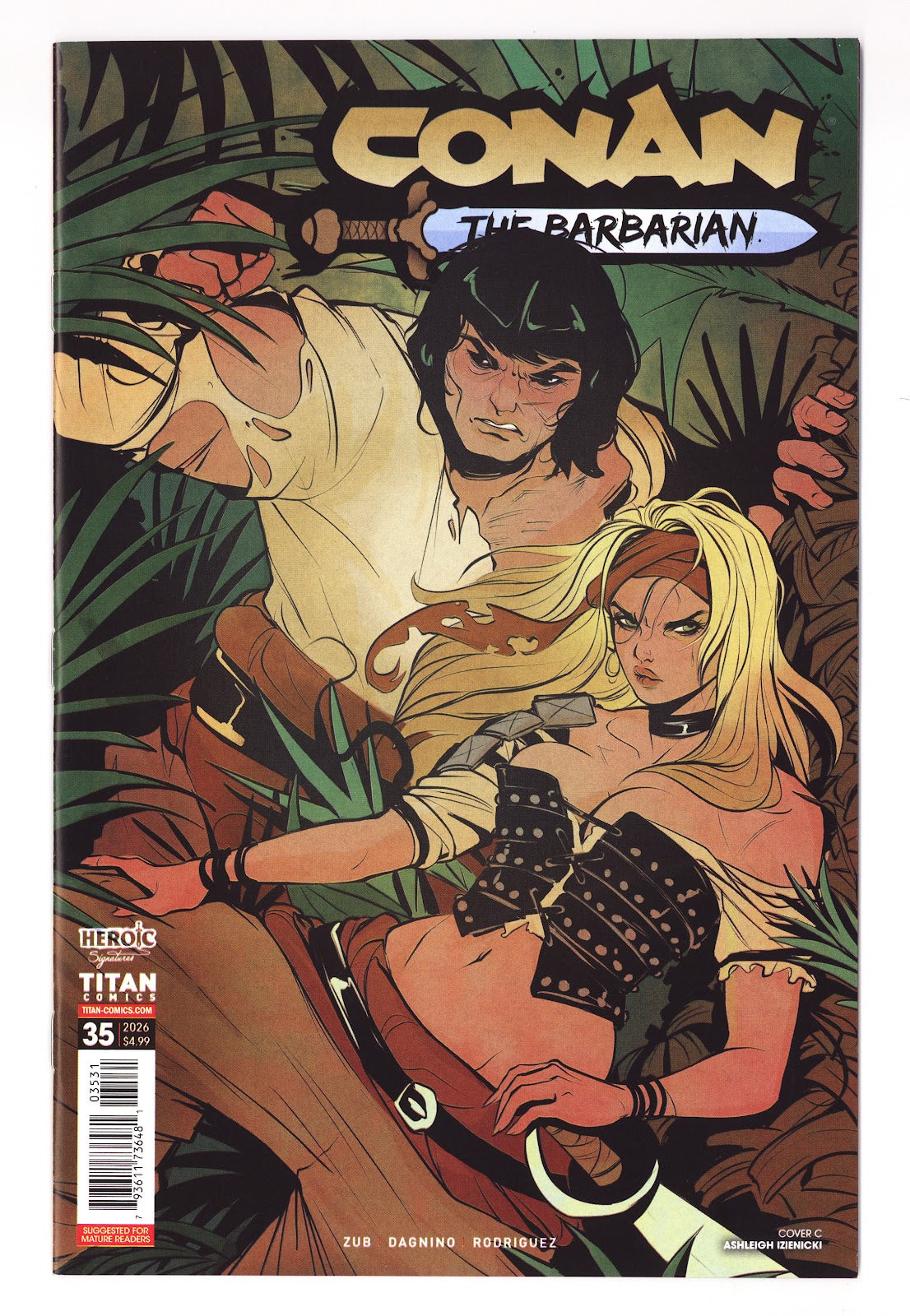Conan the Barbarian #35 (2026) Izienicki Variant