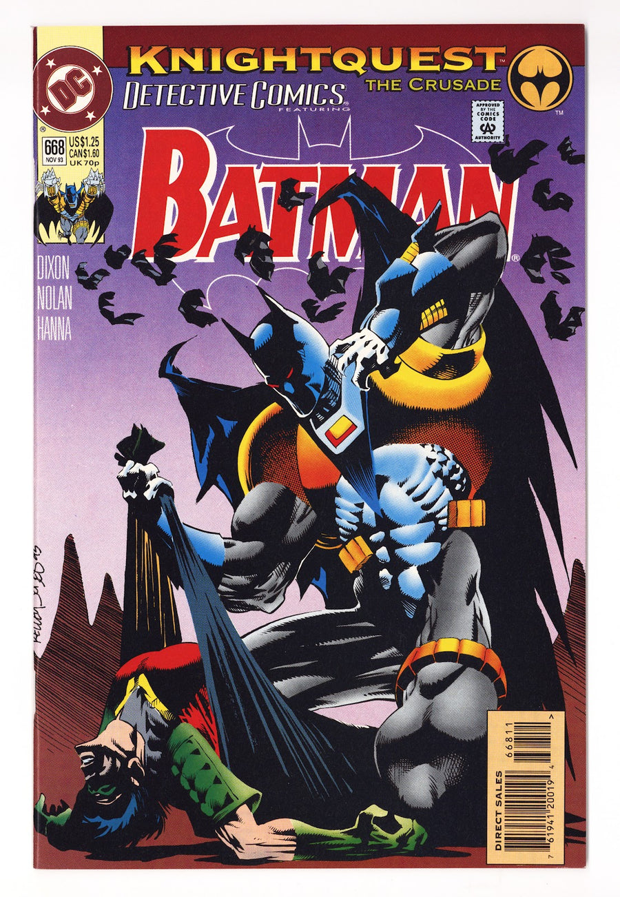 Detective Comics Vol 1 668  High Grade   (1993)