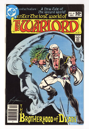 Warlord Vol 1 40  Low Grade   (1980)   Newsstand