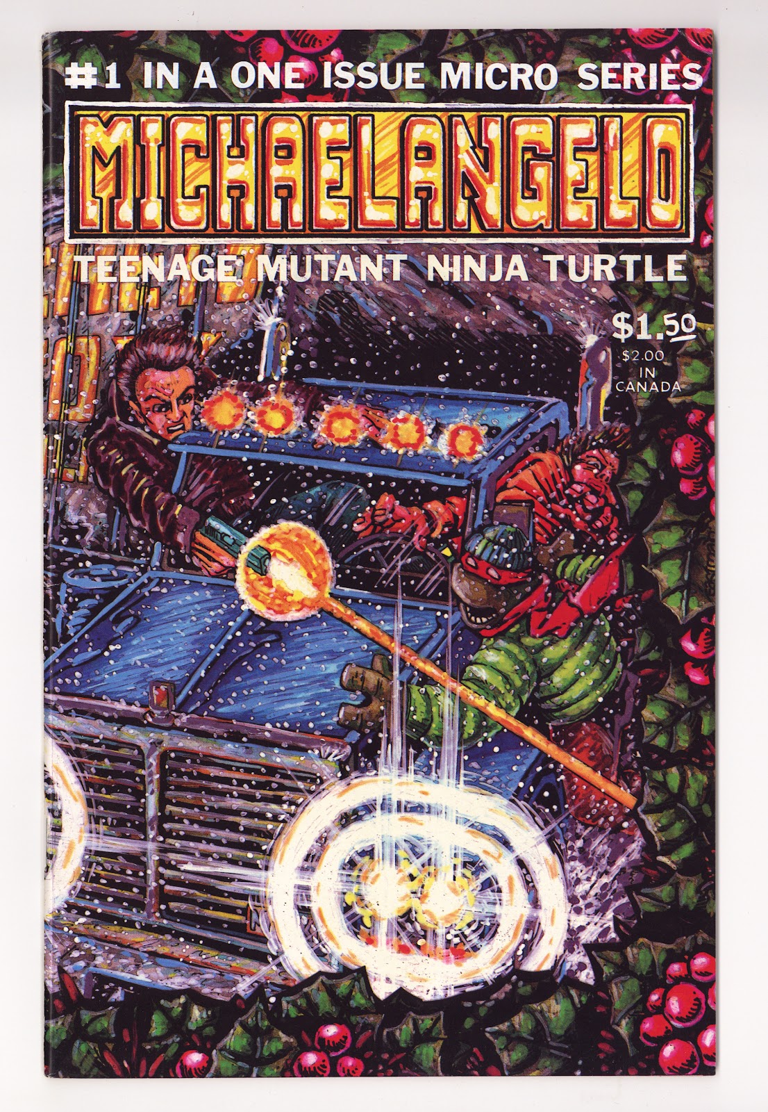 Michaelangelo, Teenage Mutant Ninja Turtle   1  VF- (7.5)   (1985)     