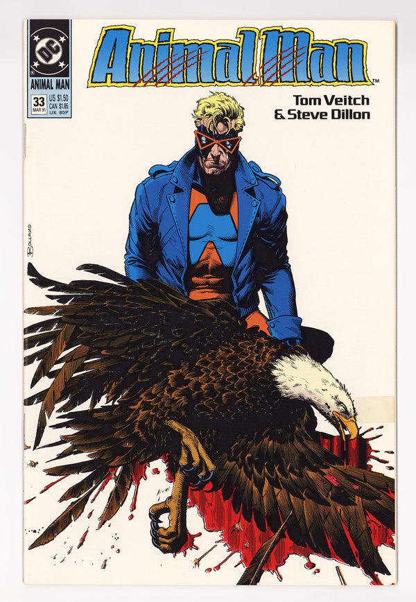 Animal Man Vol 1 33 High Grade (1991)