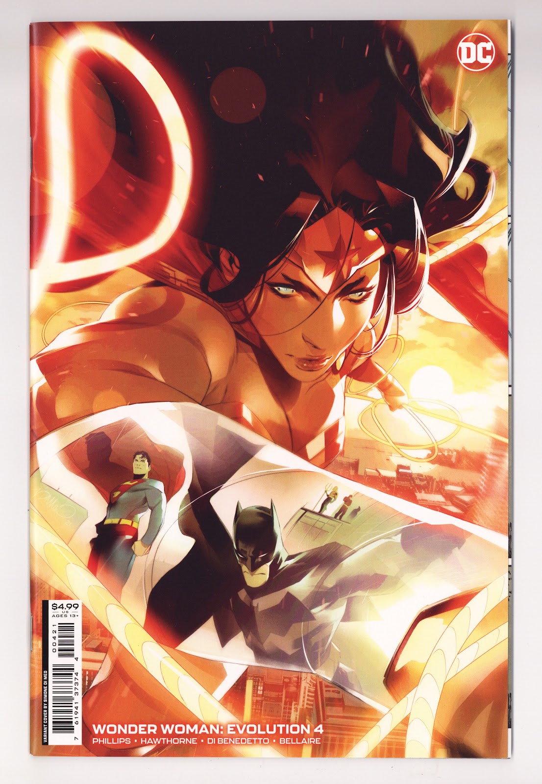 Wonder Woman: Evolution 4 High Grade (2022) Meo Variant 