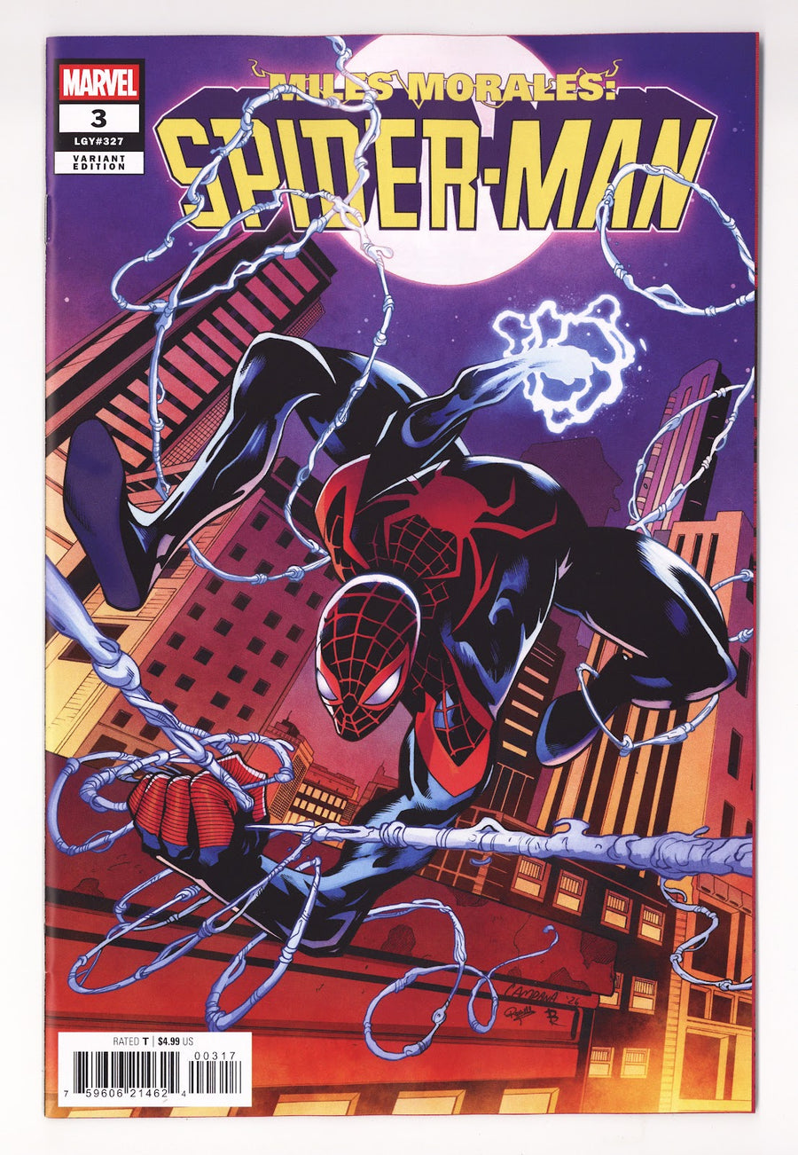 Miles Morales: Spider-Man Vol 3 #3 NM- (9.2) (2026) Campana Incentive
