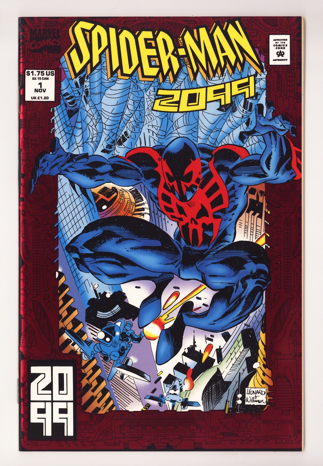 Spider-Man 2099 Vol 1 1 NM- (9.2) (1992)  