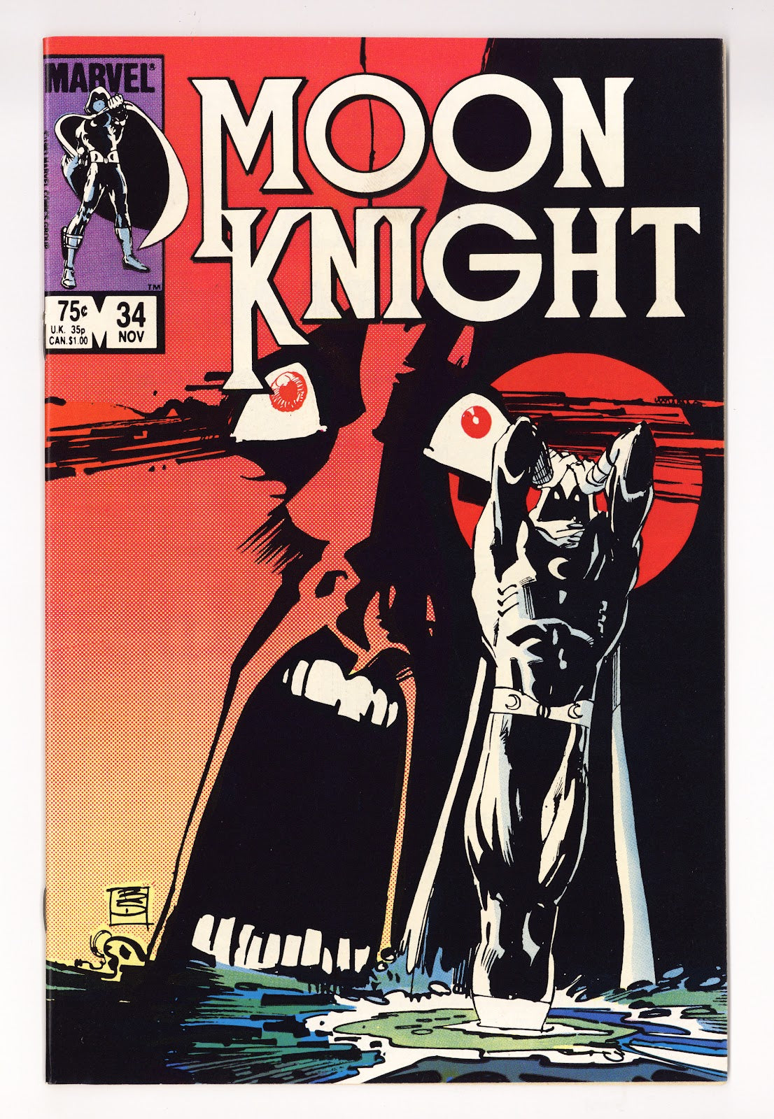 Moon Knight Vol 1 34 High Grade (1983) 