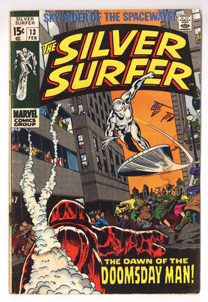 The Silver Surfer Vol 1 13 GD/VG (3.0) (1970)