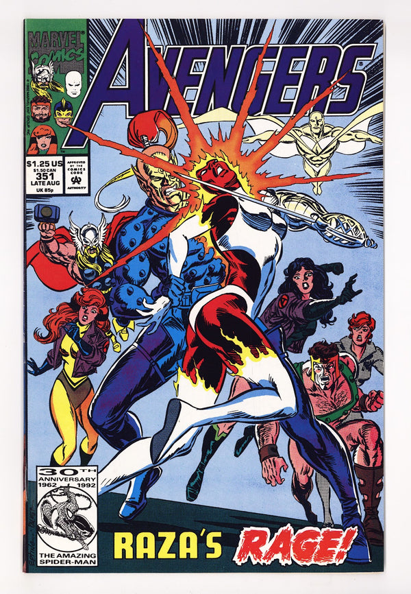 The Avengers Vol 1 351 High Grade (1992)