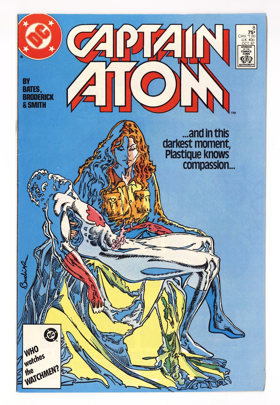 Captain Atom Vol 3 8  Mid Grade   (1987)     