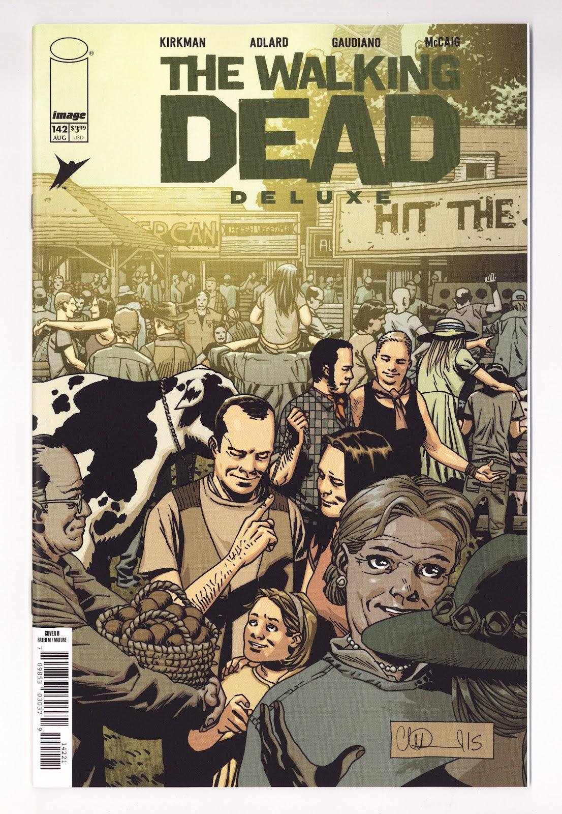 Walking Dead Deluxe 142 Adlard Variant (2026)