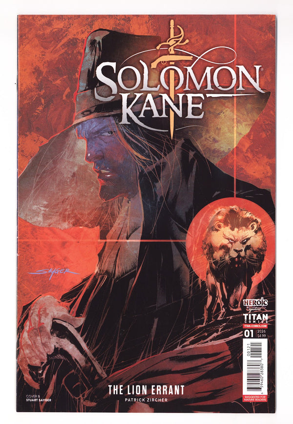 Solomon Kane the Lion Errant  1 Sayger  Variant   (2026)