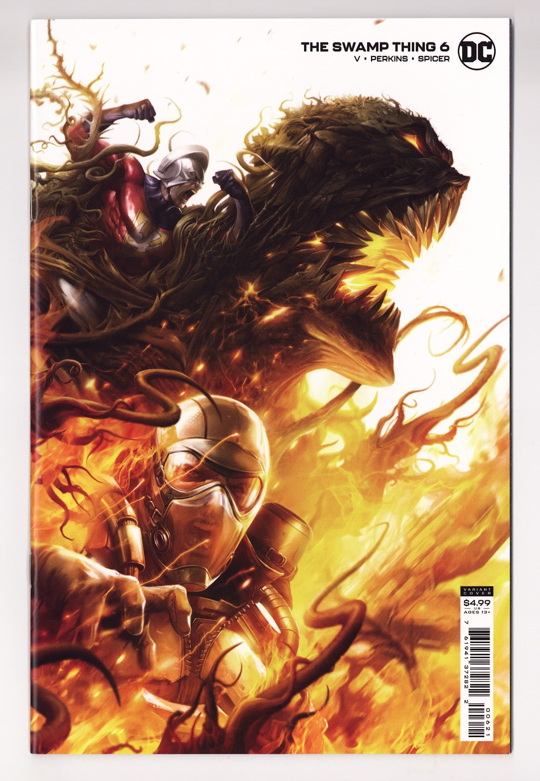 The Swamp Thing Vol 1 6 High Grade (2021) Mattina Variant 