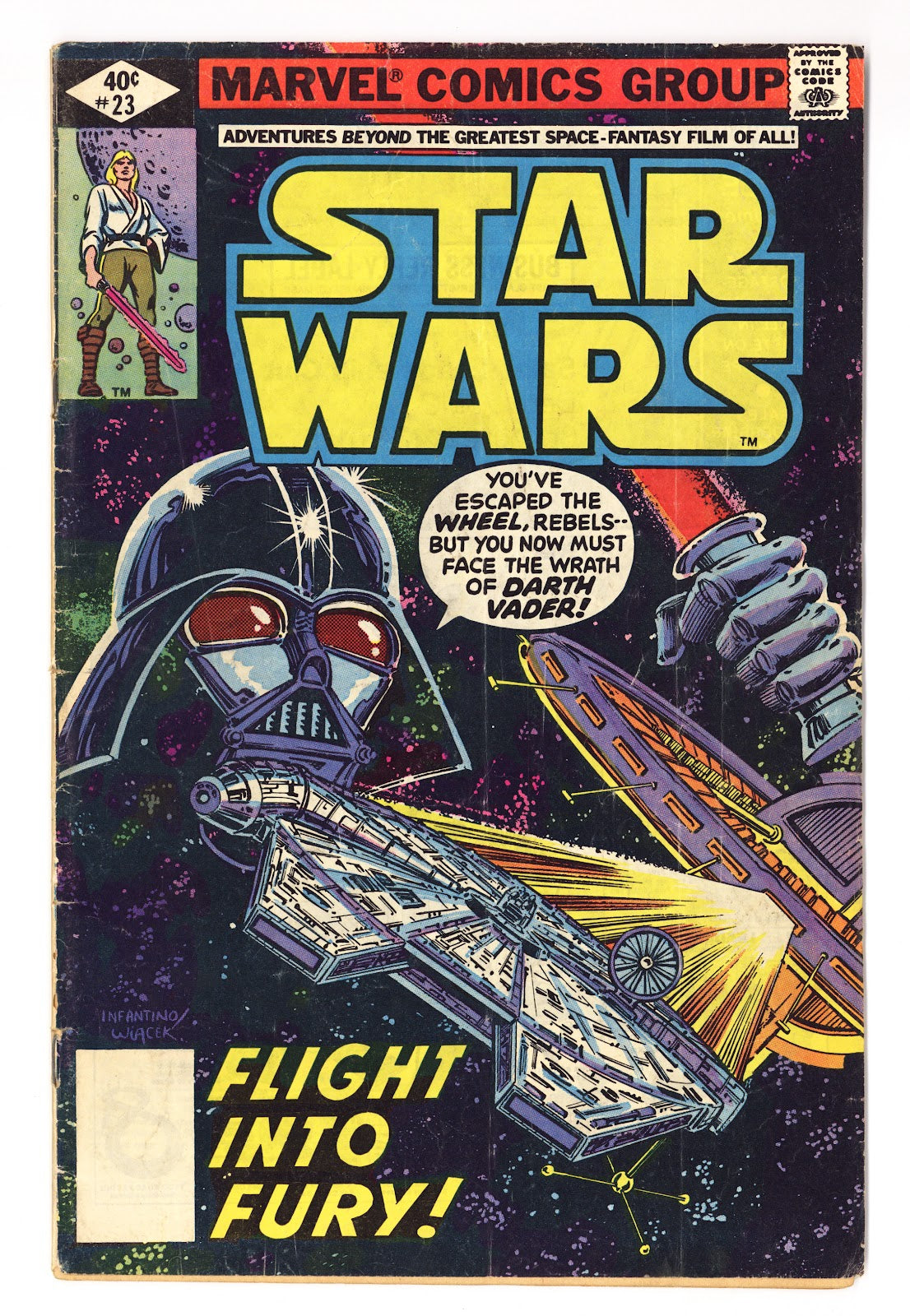 Star Wars Vol 1 23  Very Low Grade   (1979)   Whitman