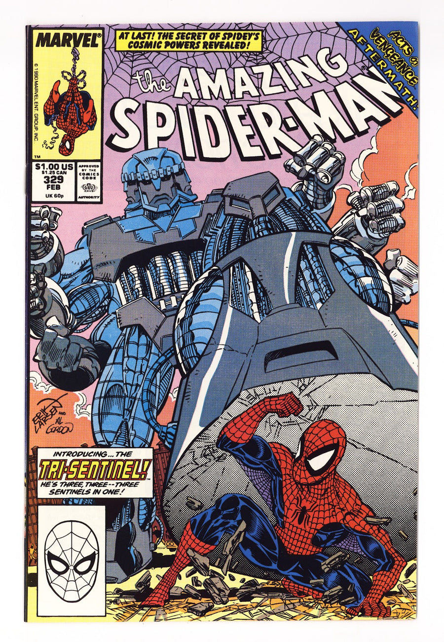 The Amazing Spider-Man Vol 1 329 High Grade (1990)  