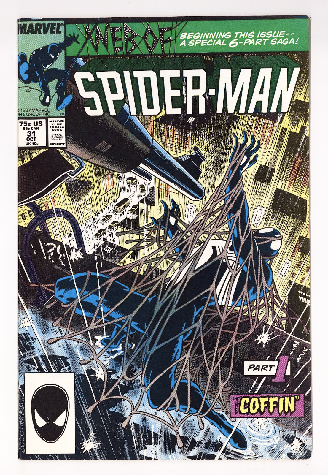 Web of Spider-Man Vol 1 31 FN (6.0) (1987) 