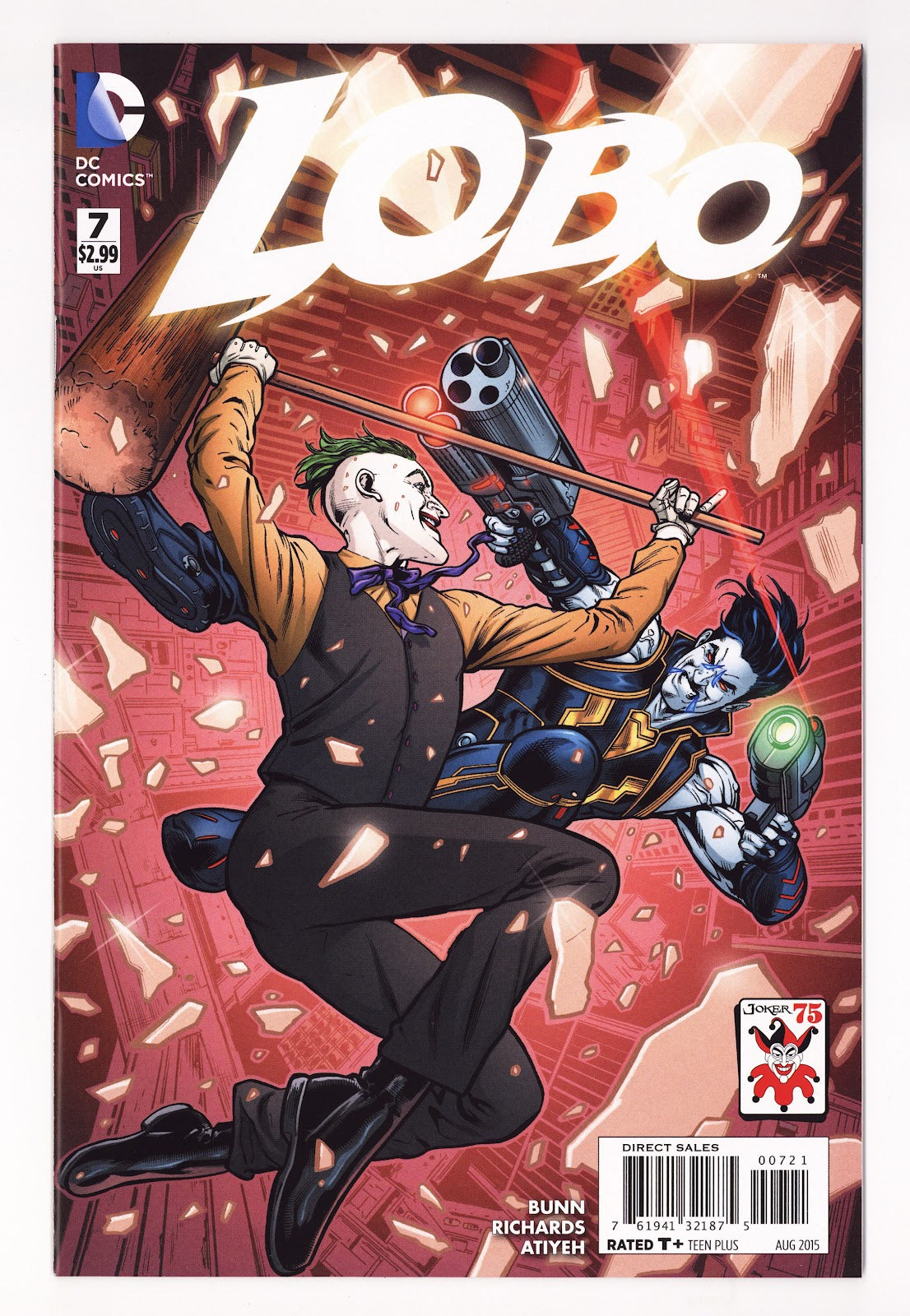 Lobo Vol 3 7 High Grade (2015) Edwards Variant 