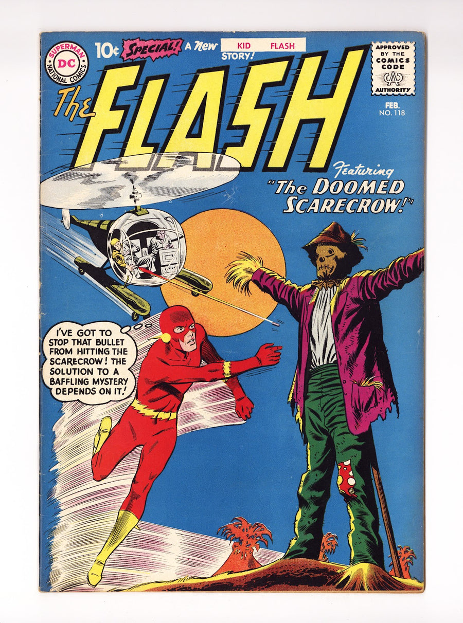 The Flash Vol 1 118  FN- (5.5)   (1961)     