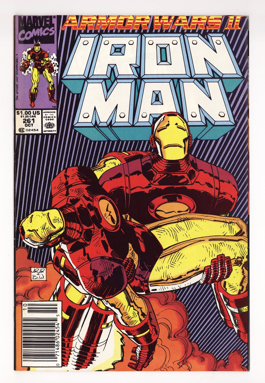 Iron Man Vol 1 261  Mid Grade   (1990)   Newsstand