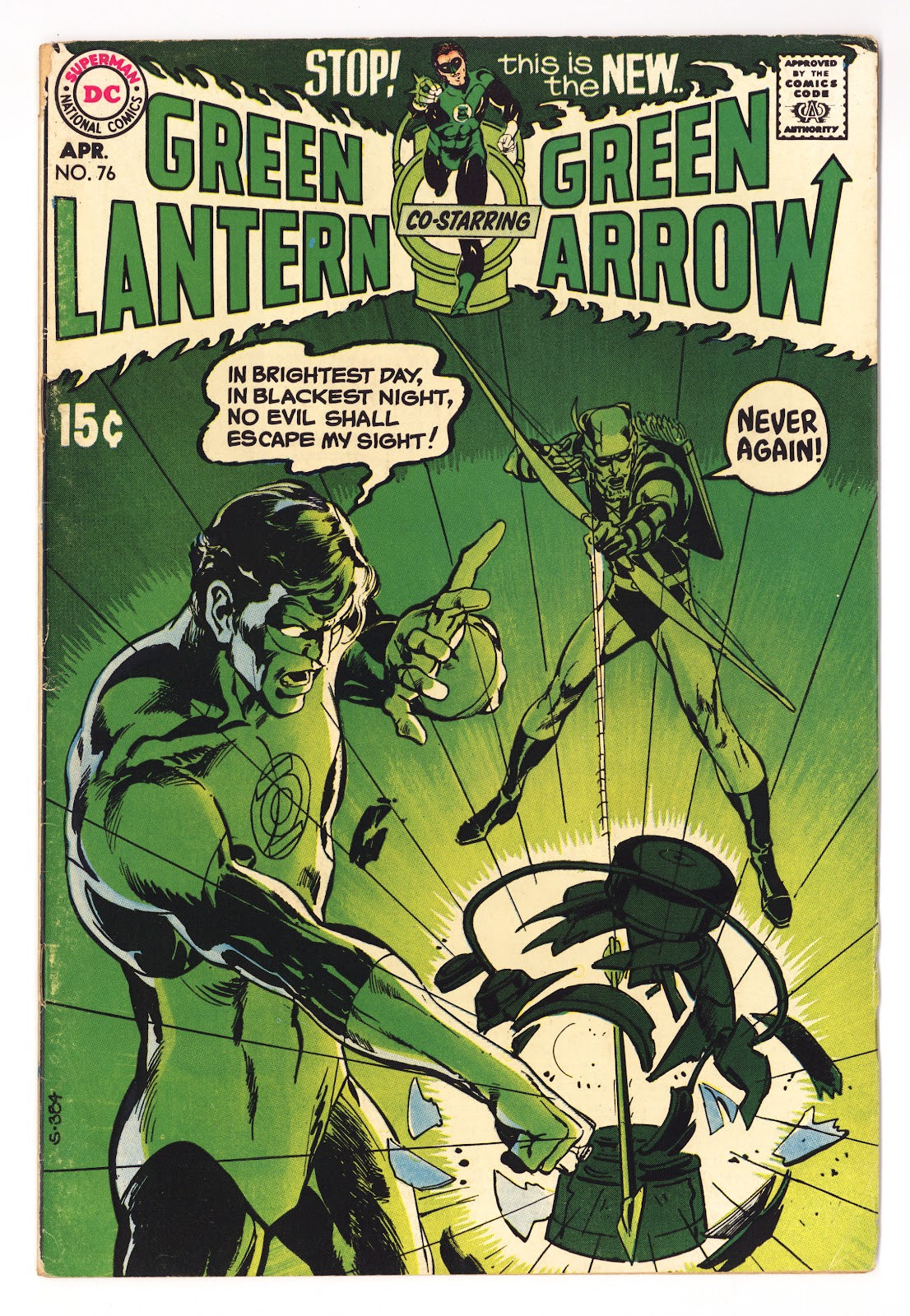 Green Lantern Vol 2 76  VG/FN (5.0)   (1970)     