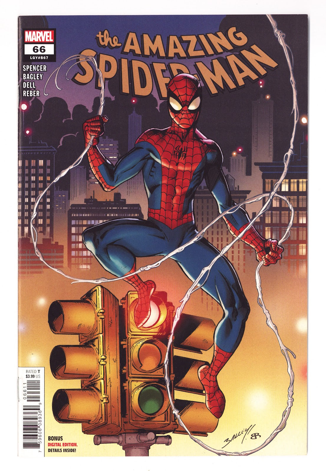 Amazing Spider-Man Vol 5 66 (867) High Grade (2021) 