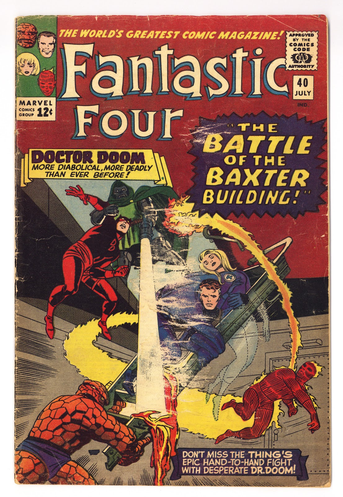Fantastic Four Vol 1 40 GD/VG (3.0) (1965) 