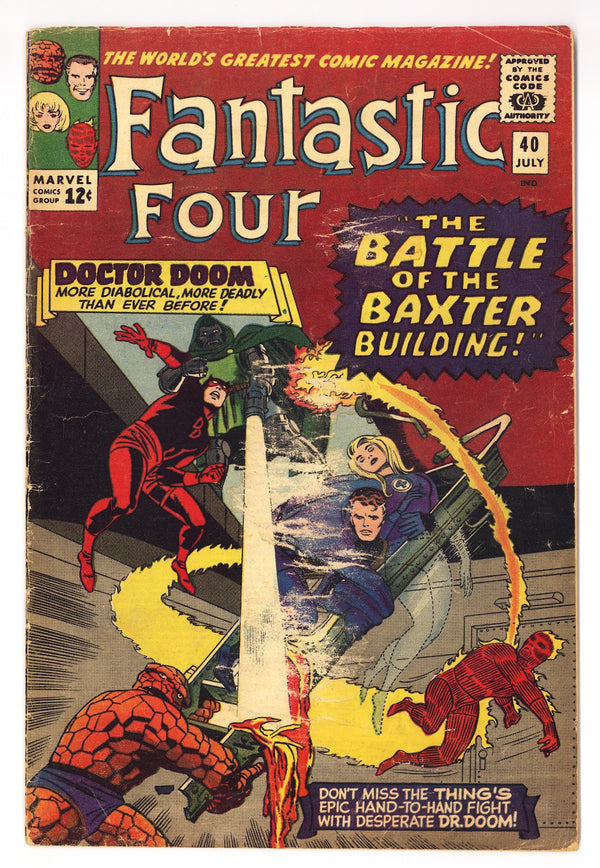 Fantastic Four Vol 1 40 GD/VG (3.0) (1965)