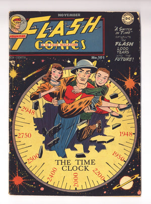 Flash Comics Vol 1 101  VG+ (4.5)   (1948)