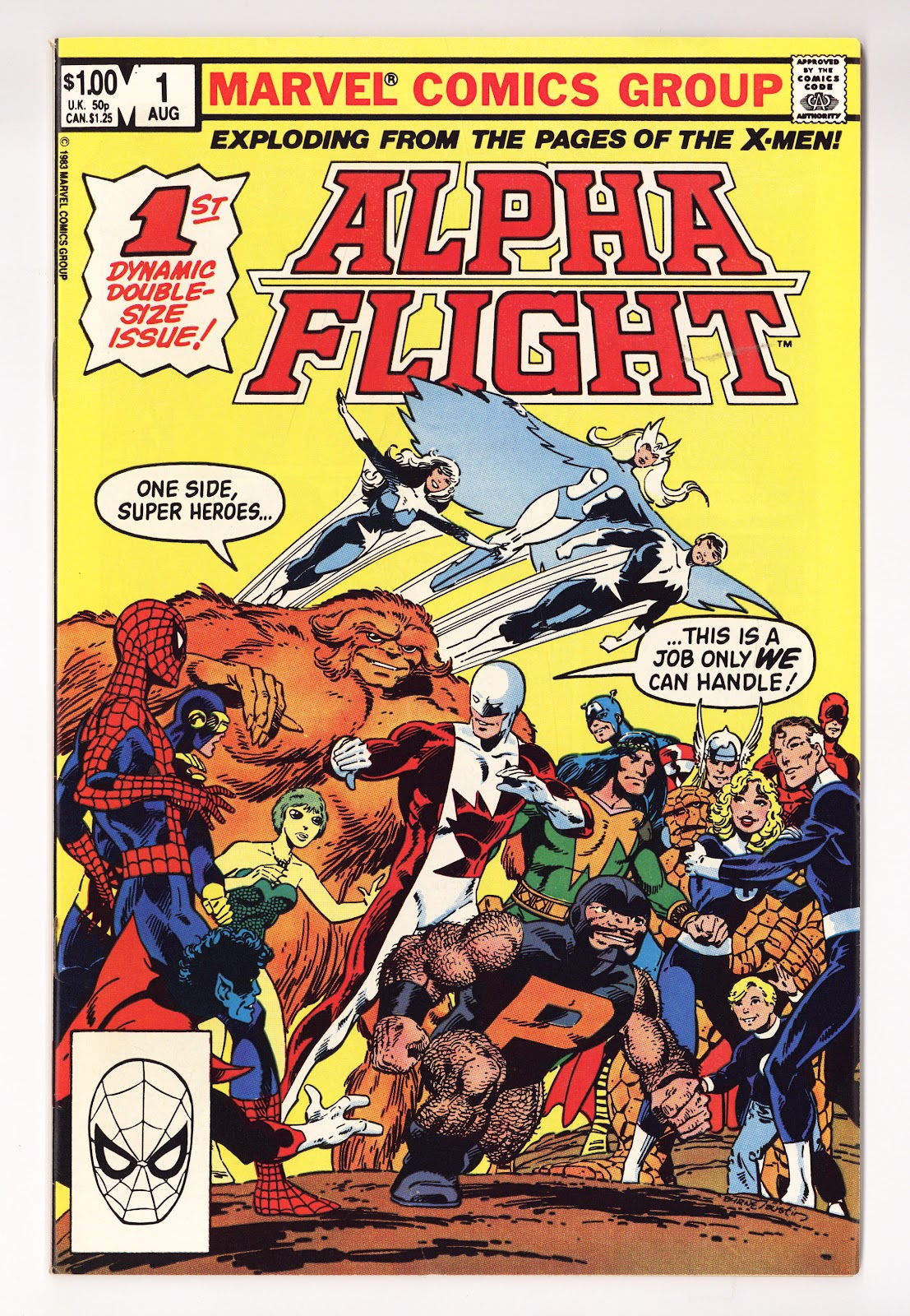 Alpha Flight Vol 1 1 VF (8.0) (1983) 