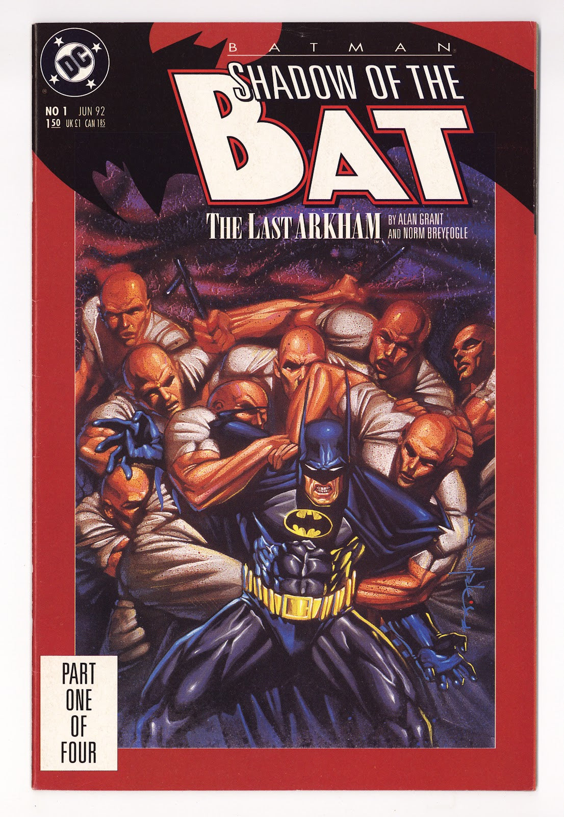 Batman: Shadow of the Bat 1 High Grade (1992) Direct 