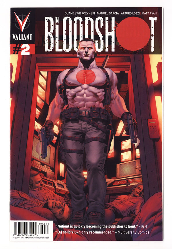 Bloodshot Vol 3 2  High Grade   (2012)   Cover A - Arturo Lozzi