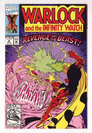 Warlock and the Infinity Watch 6 High Grade (1992)