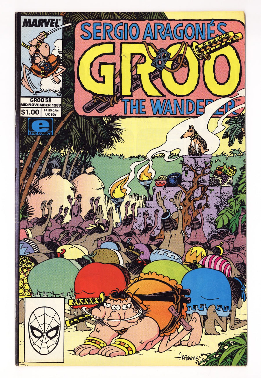 Sergio Aragones Groo the Wanderer Vol 2 58  Mid Grade   (1989)