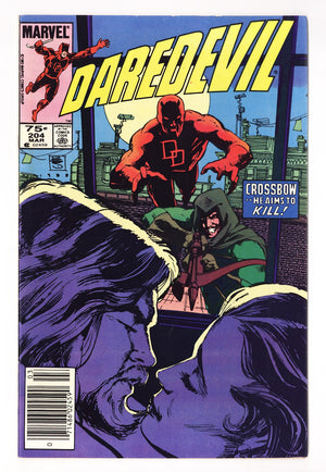 Daredevil Vol 1 204  Mid Grade   (1984)   Canadian Price Variant