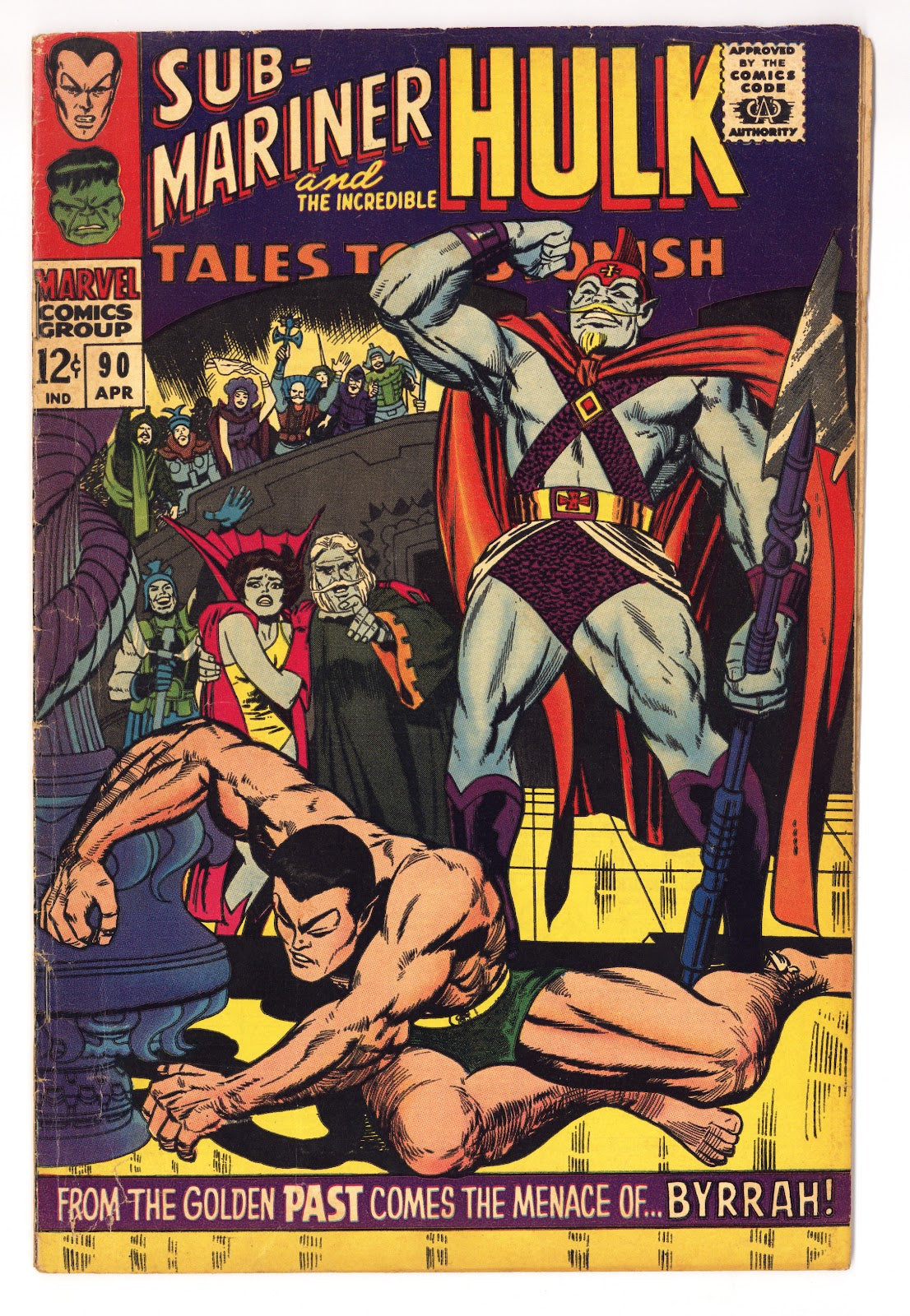 Tales to Astonish Vol 1 90  VG+ (4.5)   (1967)